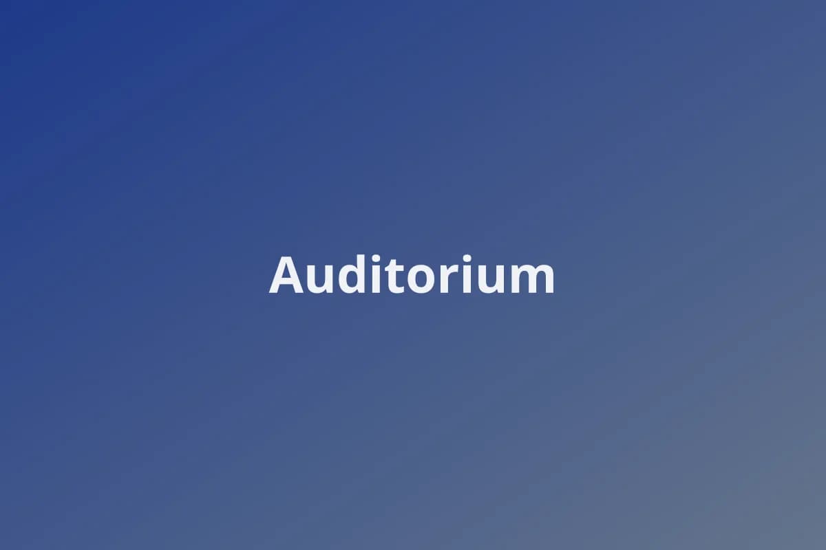 Auditorium