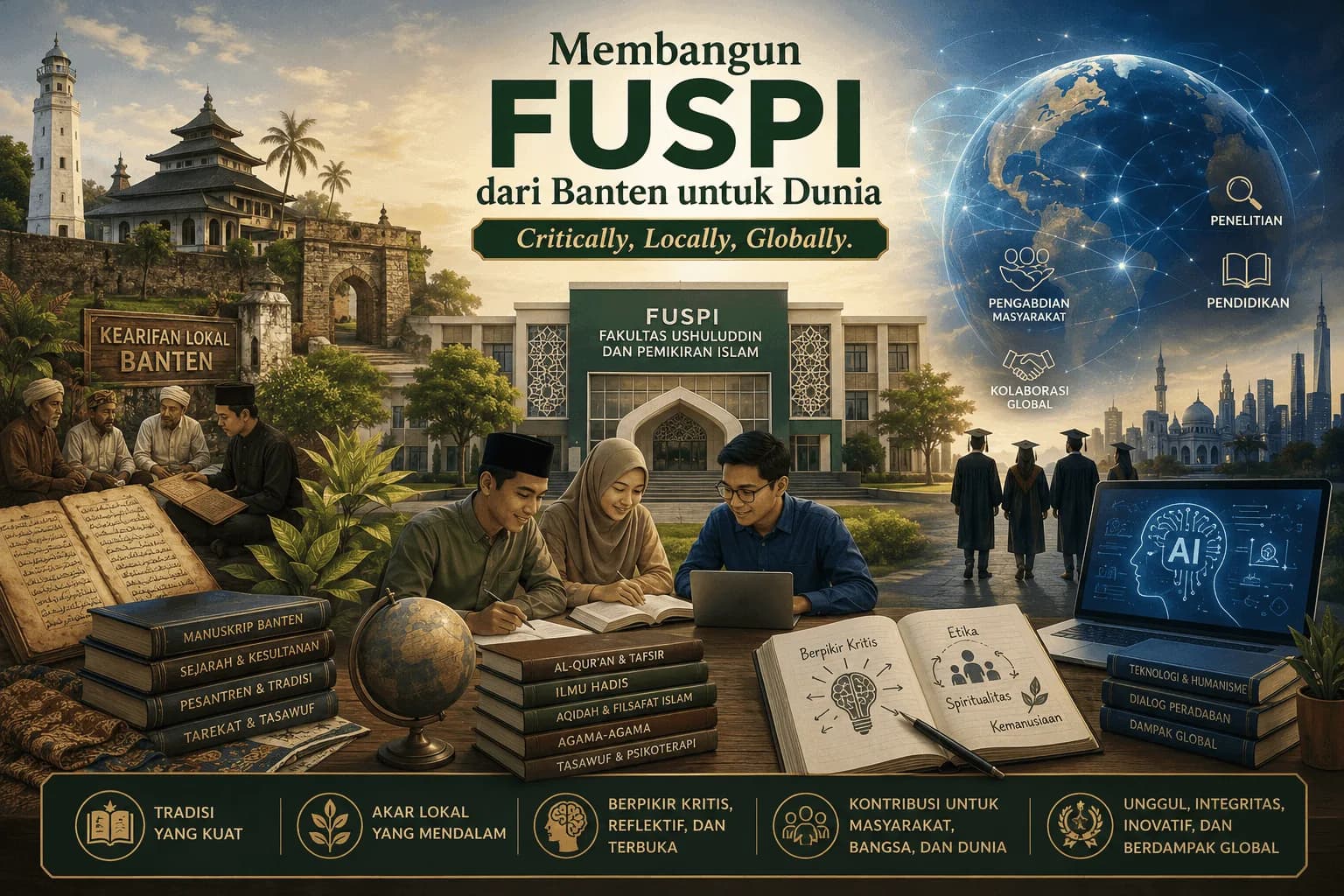 Membangun FUSPI dari Banten untuk Dunia