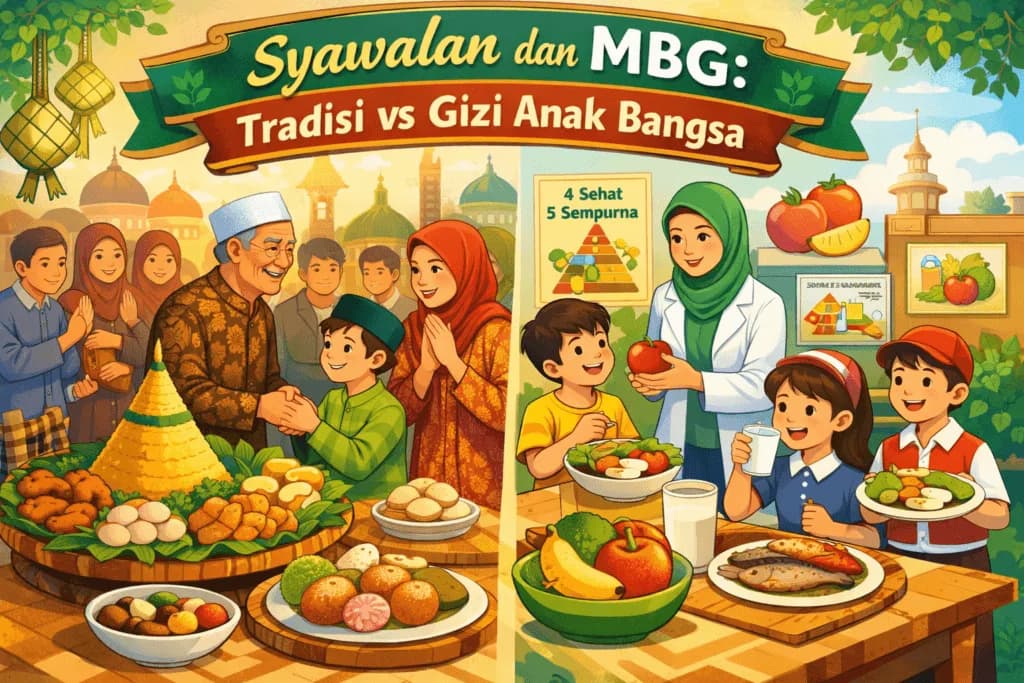 Syawalan dan MBG: Tradisi vs Gizi Anak Bangsa