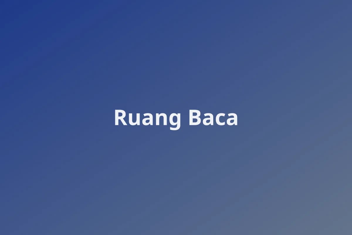 Ruang Baca Mahasiswa