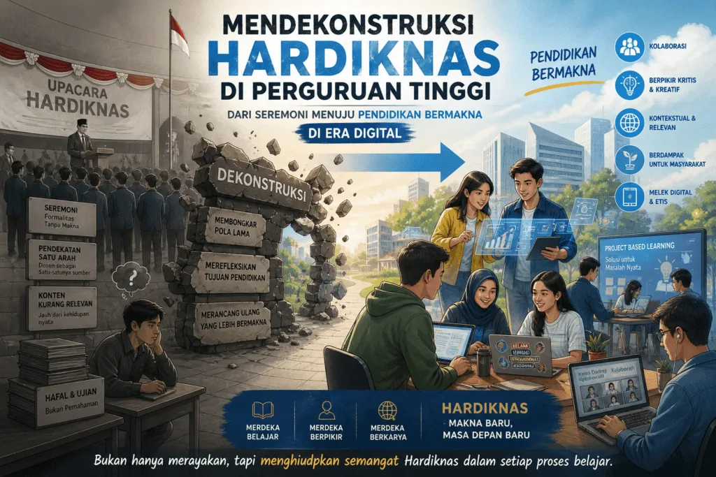 Mendekonstruksi Hardiknas di Perguruan Tinggi: Dari Seremoni Menuju Pendidikan Bermakna di Era Digital